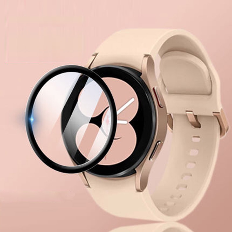 Kính Cường Lực 3D Viền Cong 40mm 44mm Bảo Vệ Màn Hình Đồng Hồ Samsung Galaxy Watch 5 4