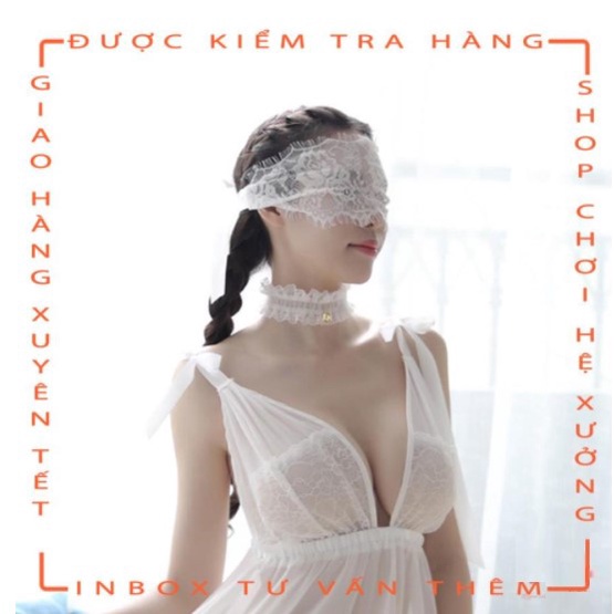 Mặt nạ bịt mắt ren sexy cosplay công chúa  2 màu đen trắng - CHE TÊN SẢN PHẨM | BigBuy360 - bigbuy360.vn