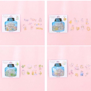 Sticker lọ hoa(45 miếng/ túi)