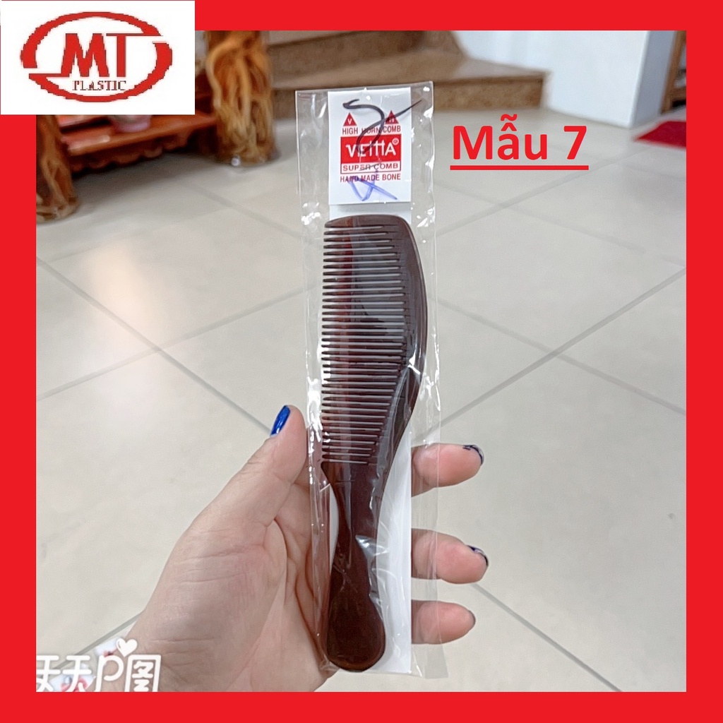 11 Mẫu lược gỗ chải tóc siêu hót màu giao sáng tối ngẫu nhiên