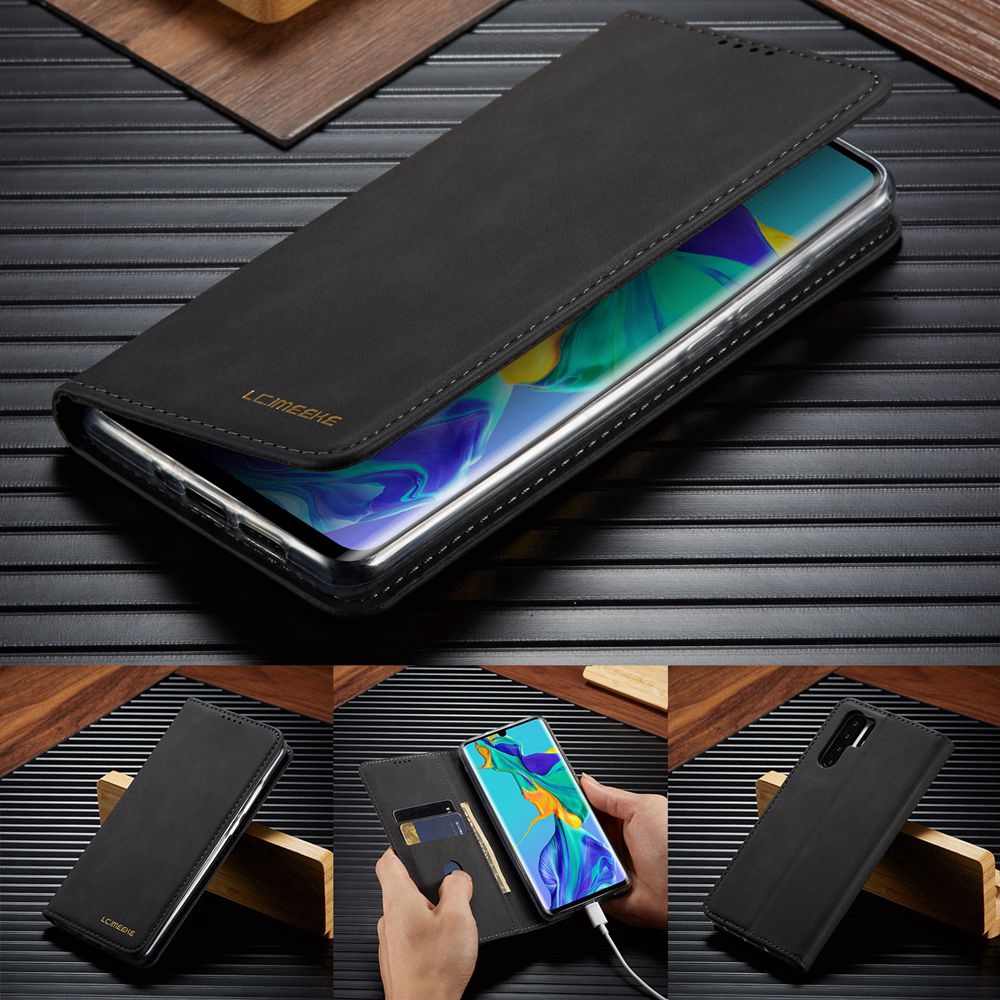 Ốp lưng điện thoại dạng ví da lật dành cho Huawei P30 Pro Galaxy Huawei Nova 4E / P30 Lite