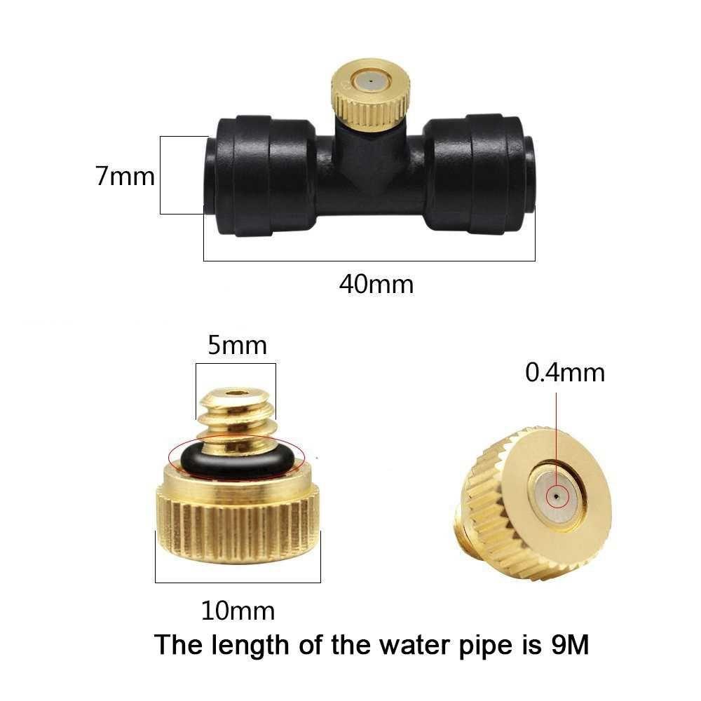 LAKAMIER Hệ Thống Vòi Phun Sương Tưới Cây Sân Vườn