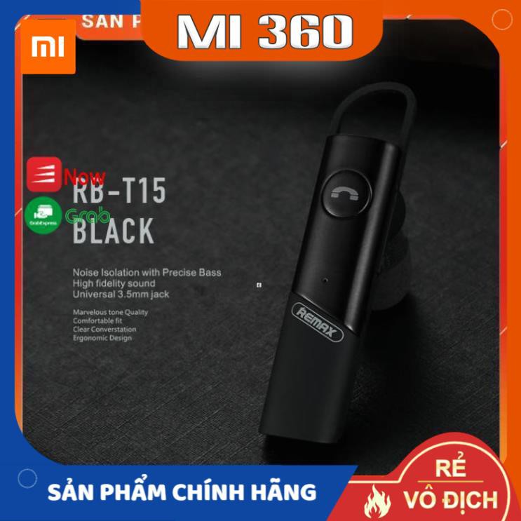 [Hàng Chính Hãng] Tai Nghe Bluetooth Business Remax RB - T15