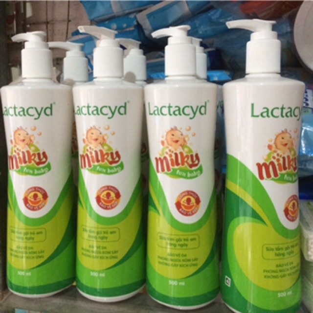 Sữa tắm Lactacyd Milky for baby