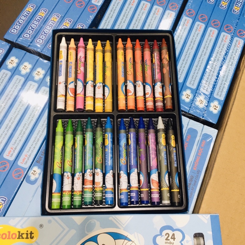 Sáp màu Colokit Doraemon CRC06/DO 24 màu