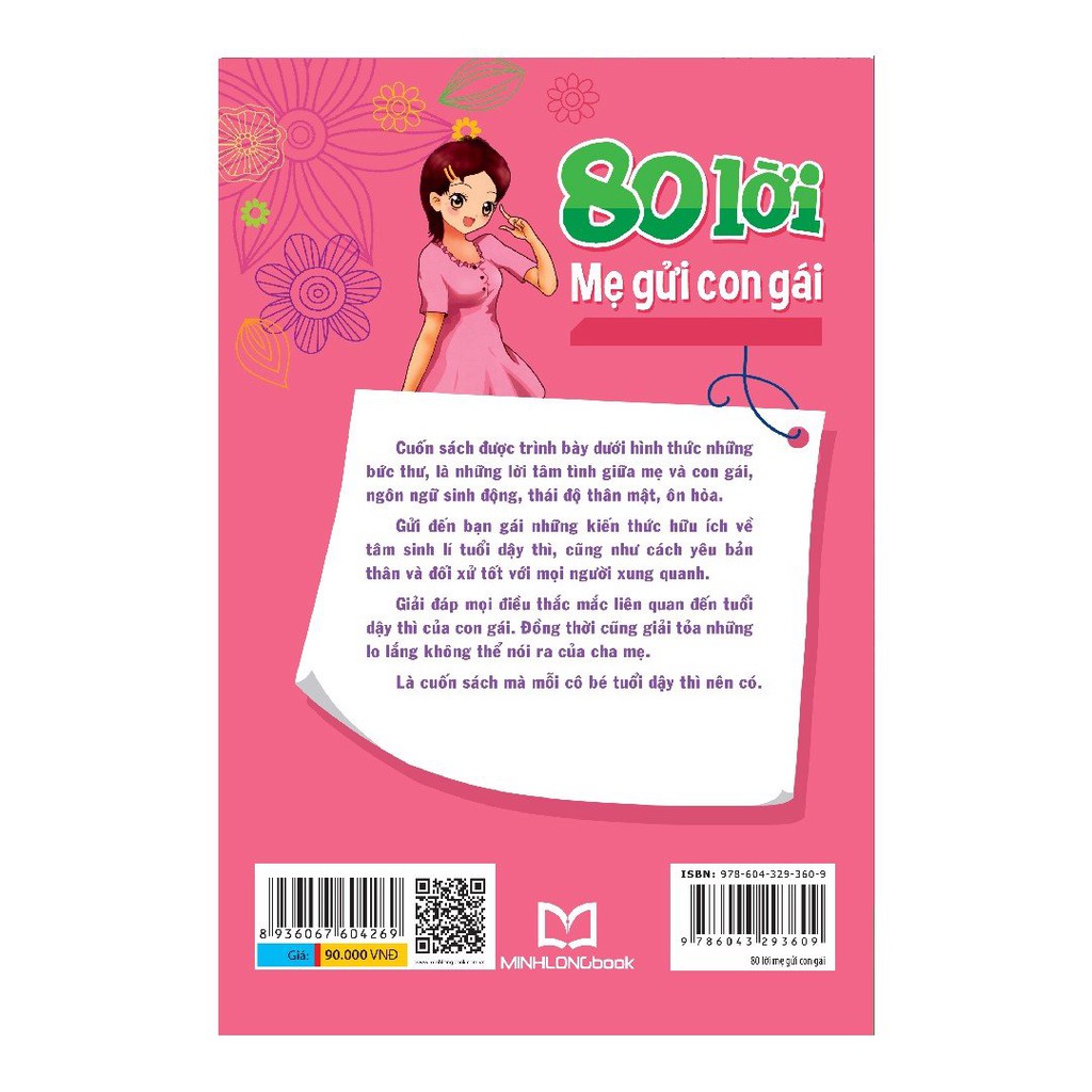 Sách: 80 Lời Mẹ Gửi Con Gái (Tái Bản)