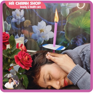 Combo 10 Đôi Nến Xông Tai Ấn Độ Nến Tai Dùng Trong SPA Làm Đẹp Bằng Sáp Ong Và Tinh Dầu Thư Giãn