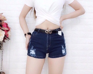 Short jean co giãn