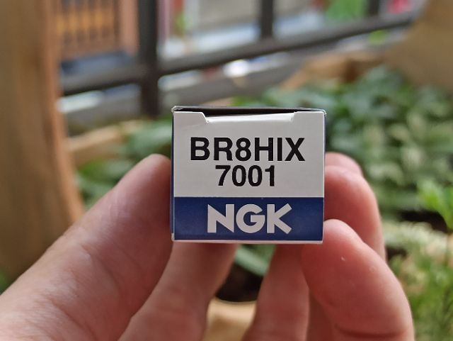 Bugi NGK Iridium - BR8HIX (chân ngắn, Thị trường Châu Âu)