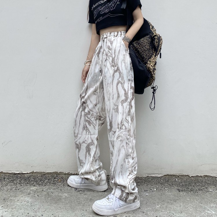 Quần ống rộng Thời Trang Hàn Quốc Cá Tính Cho Nữ