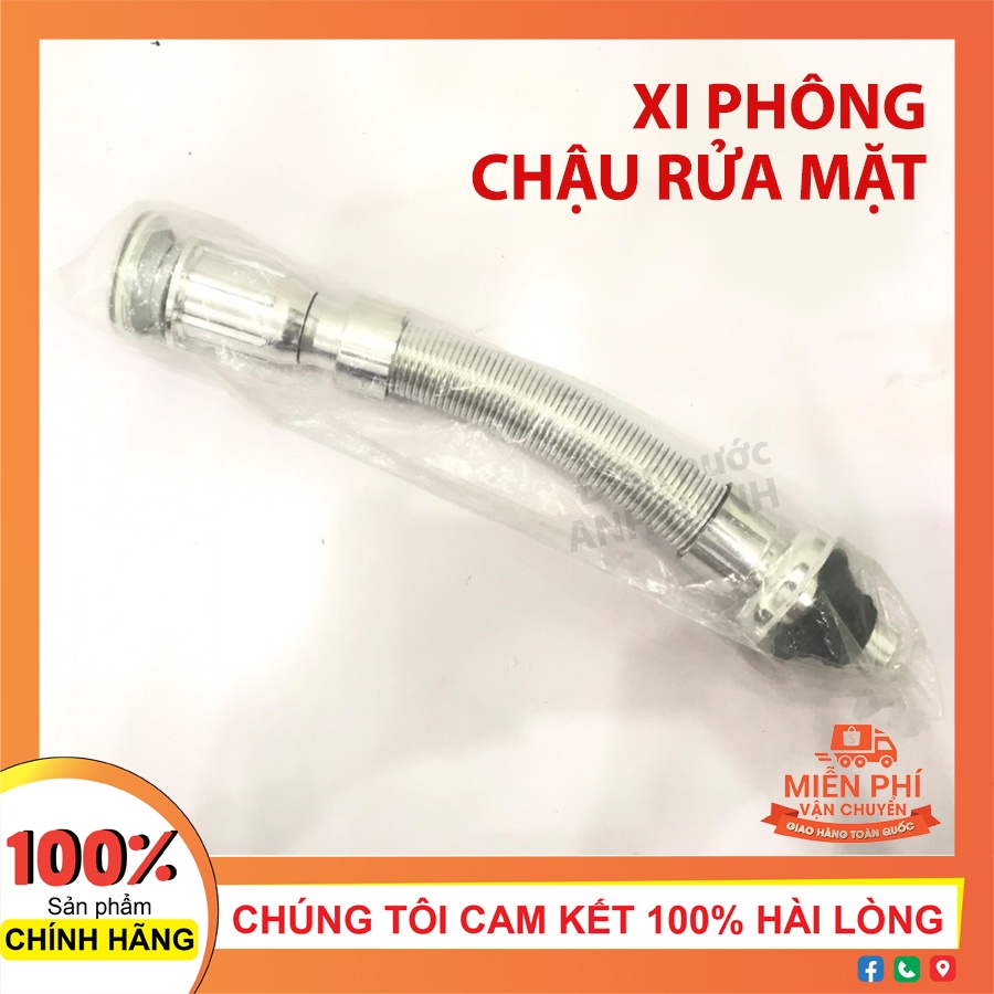 Dây thoát nước, Xi phông bồn rửa mặt loại cao cấp - Đồ dùng phòng tắm thông dụng
