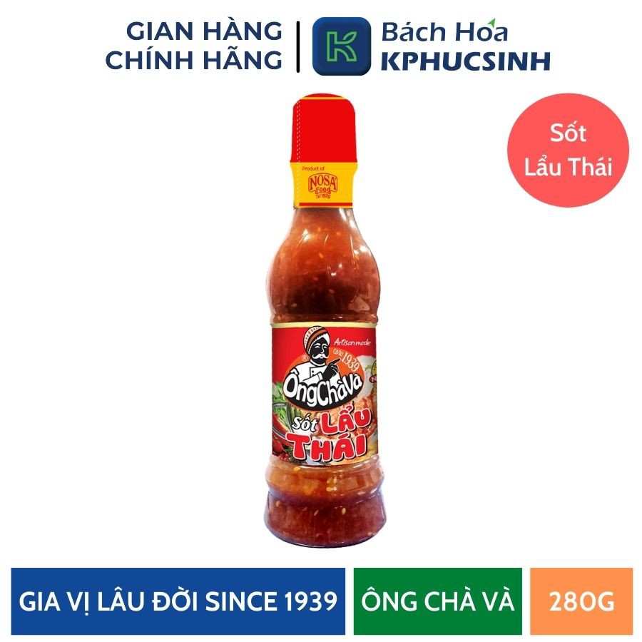 Sốt lẩu thái Ông Chà Và 280g KPHUCSINH - Hàng Chính Hãng