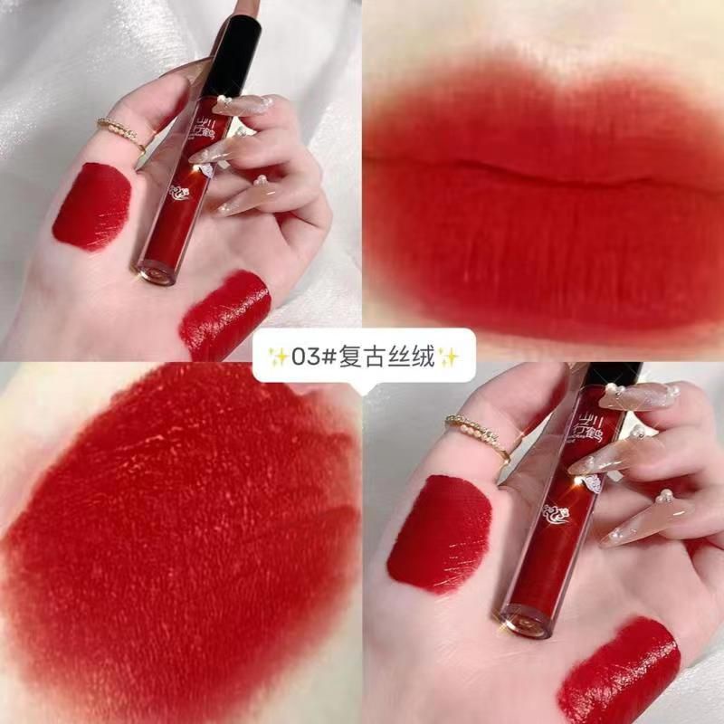 Set Son Cổ Trang Vongee Hộp Màu Đen - Set Son Cổ Trang Màu Đỏ- Set Son Đẹp | BigBuy360 - bigbuy360.vn