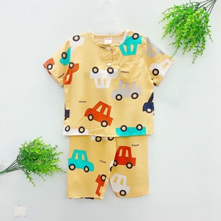 Bộ tole bé trai ( tay ngắn quần dài)