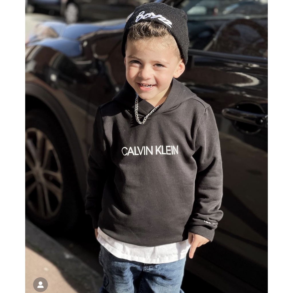 Áo hoodie Calvin cho bé , áo nỉ mũ trẻ em unisex , Kid_genZ