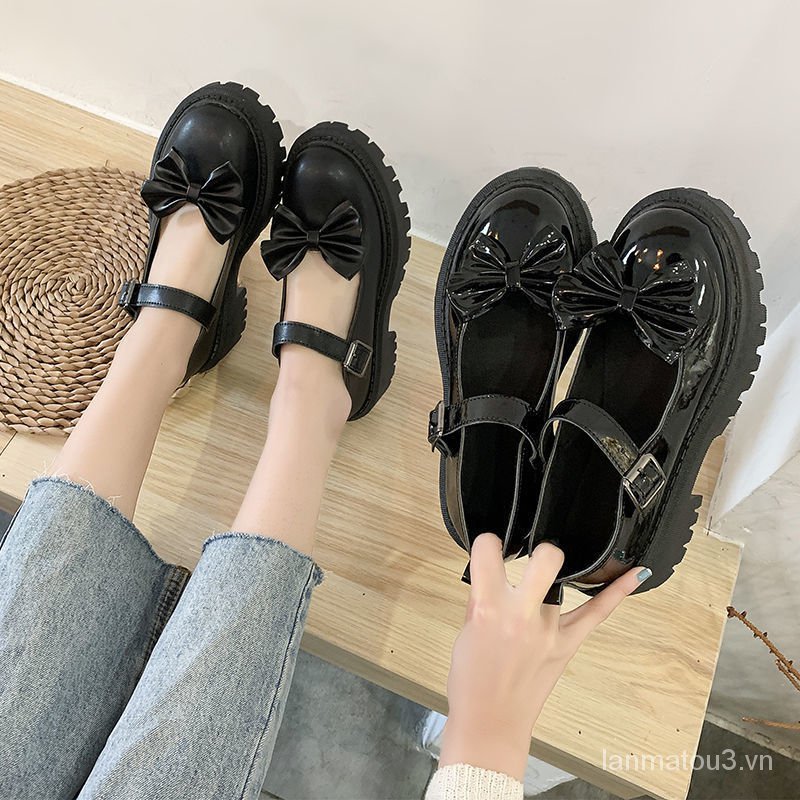 Giày Búp Bê Nữ Mũi Tròn Phong Cách Nhật Bản Nhật Bản 21 | BigBuy360 - bigbuy360.vn