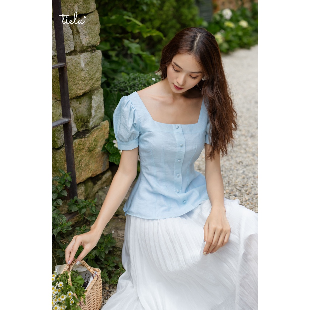 TIELA Aó kiểu tay phồng-Minzy Top