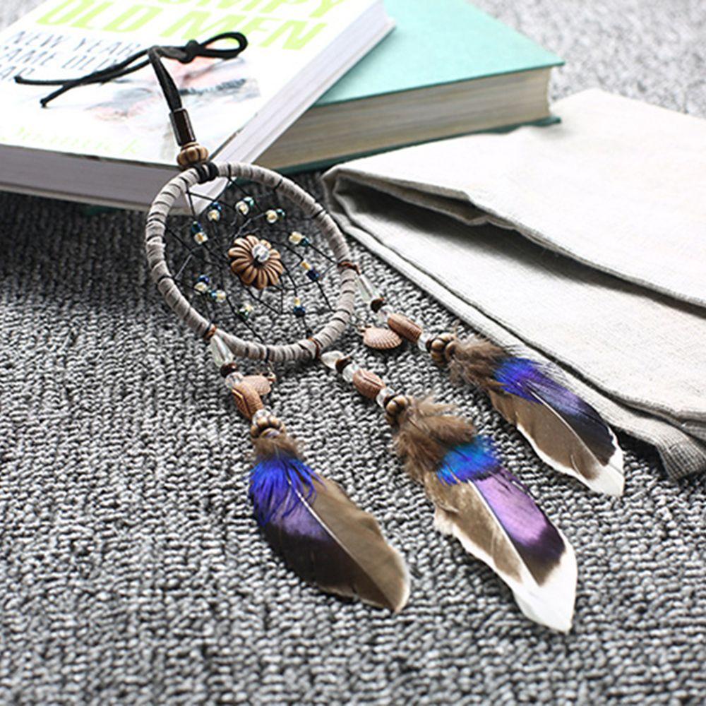1 Chuông Gió Dreamcatcher Bằng Nhựa PC Treo Trang Trí Xe Hơi