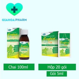 Siro Eugica Ivy - Siro giảm ho, long đờm