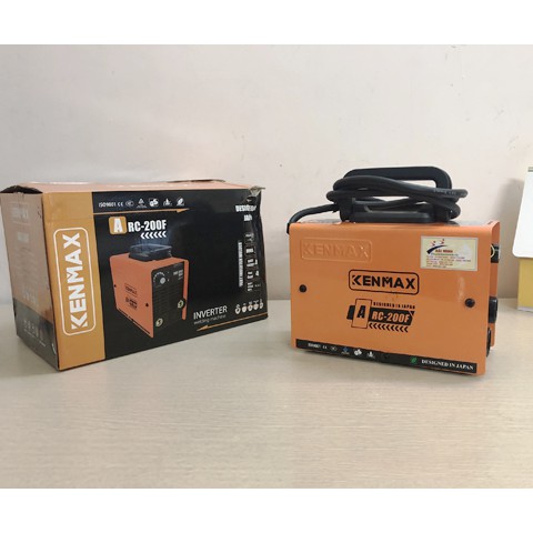 Máy hàn điện tử mini KENMAX ARC 200F, máy hàn gia đình, lõi đồng, bảo hành 6 tháng