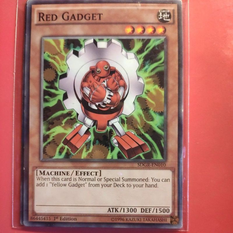 Thẻ bài Yugioh: Red gadget - EN common