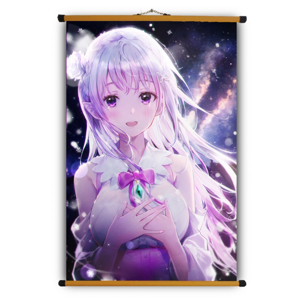 Poster Vải Anime Re:Zero (2)