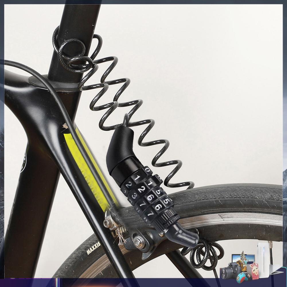 Dây Khóa Mũ Bảo Hiểm Chống Trộm 4 Số An Toàn Dành Cho Xe Đạp Leo Núi