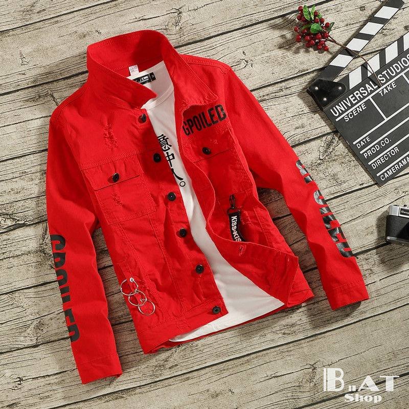 Áo Khoác Kaki Nam GPOILED Có Túi Dây Style Korea, Áo Khoác Nam Chất Kaki Dày Dặn, Không Ra Màu Chất Lượng.