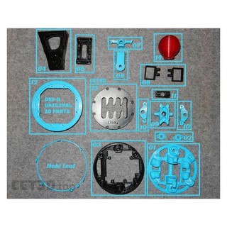 KIT nhựa hộp số chơi game - hộp số H - nhựa in 3d