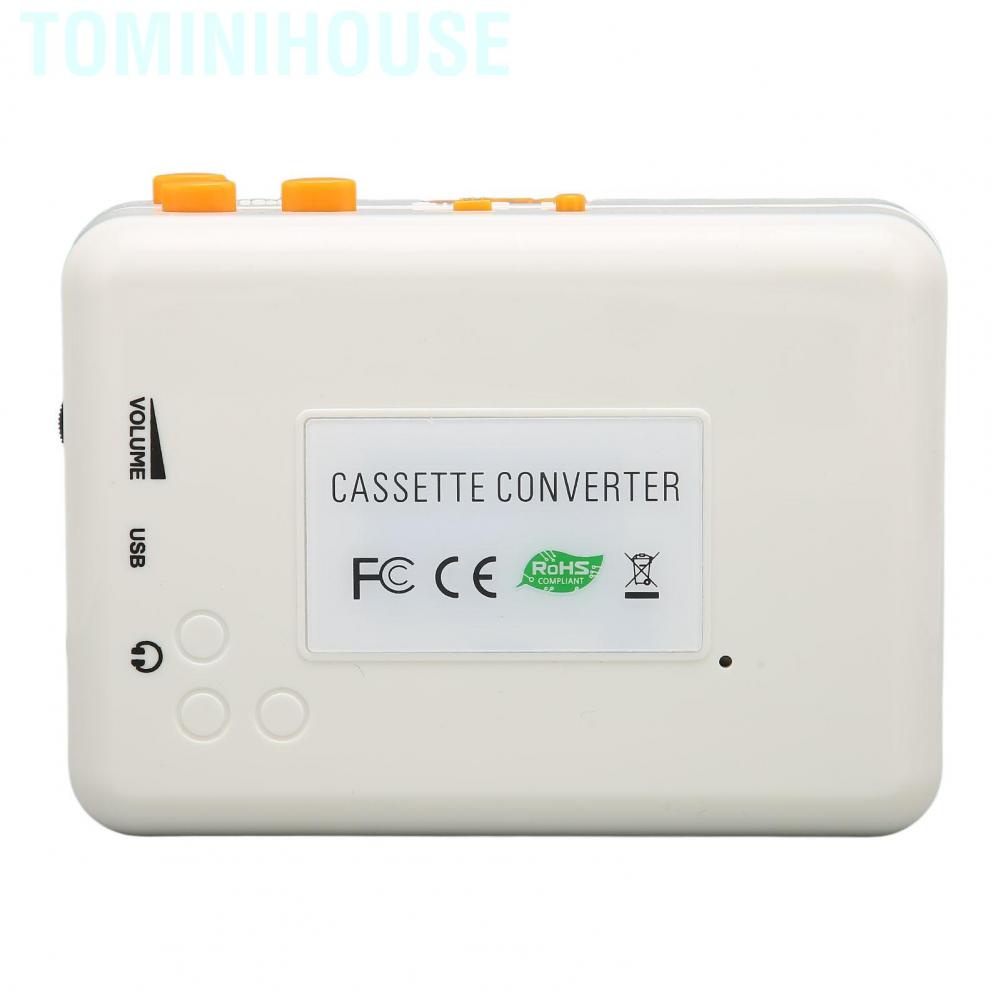 USB Cassette Converter Plug and Play Portable MP3 Music Tape Player with Earphone
