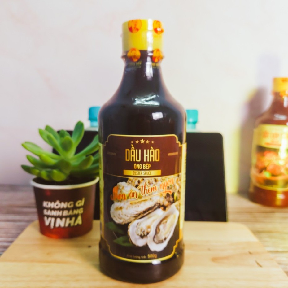 Dầu Hào, Xào Là Thơm, Màu Đẹp, Vị Ngon, Dầu Hàm Lượng Hào Cao, Kết Hợp Nước Tương, Sốt Ướp Thịt, Ông Bếp.
