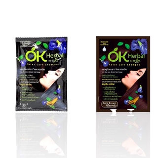 ‼️‼️Gói gội nhuộm tóc Nhân sâm Ok Herbal - Thái lan 🇹🇭