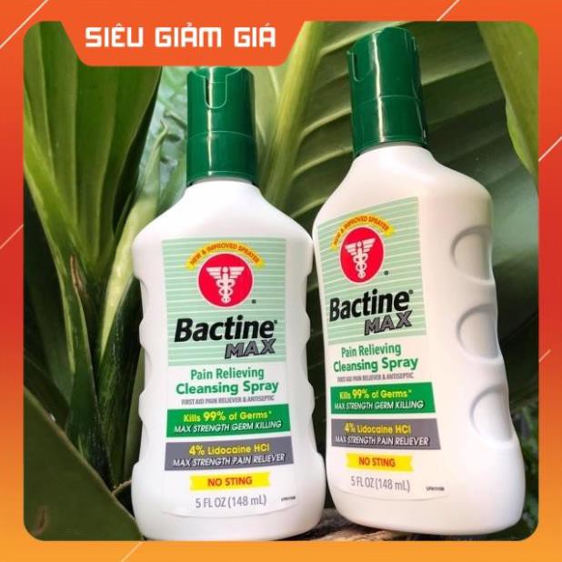 Dung dịch bactine max hàng có sẵn