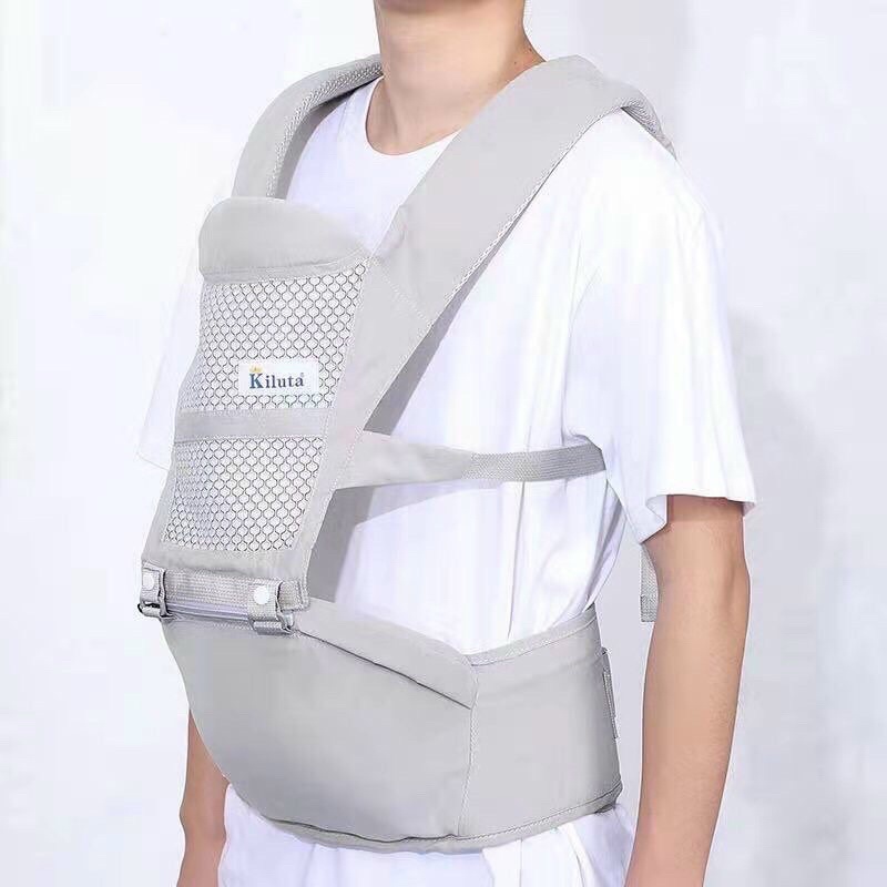 Địu em bé 4 tư thế, chống gù lưng