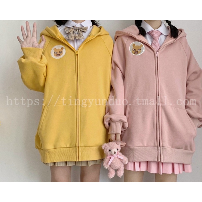 Áo hoodie nam nữ,Áo sweater nỉ nam nữ from rộng Unisex chất nỉ ngoại siêu dày dặn thêu hình gấu | BigBuy360 - bigbuy360.vn