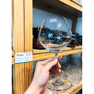 Giá sỉ ocean Bộ 6 ly thủy tinh thái lan ocean uống rượu vang whisky champagne Santé Burgundy 635ml cao cấp rẻ 26D22