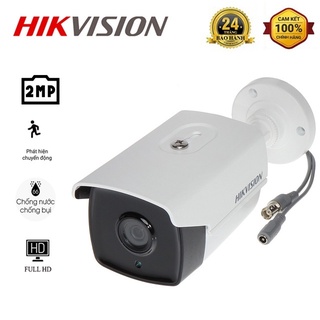 Camera analog thân trụ hikvision ds-2ce16f1t-it3 và ds-2ce16f1t-it 3mp tầm nhìn hồng ngoại 20m, tiêu chuẩn ip66.