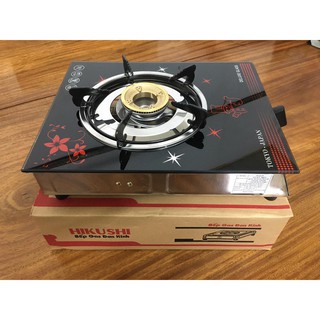 [ CHÍNH HÃNG ] bếp gas đơn mặt kính HIKUSHI cao cấp