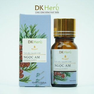 Tinh dầu ngọc am việt nam nguyên chất dk herb 10ml - kiểm nghiệm gcms
