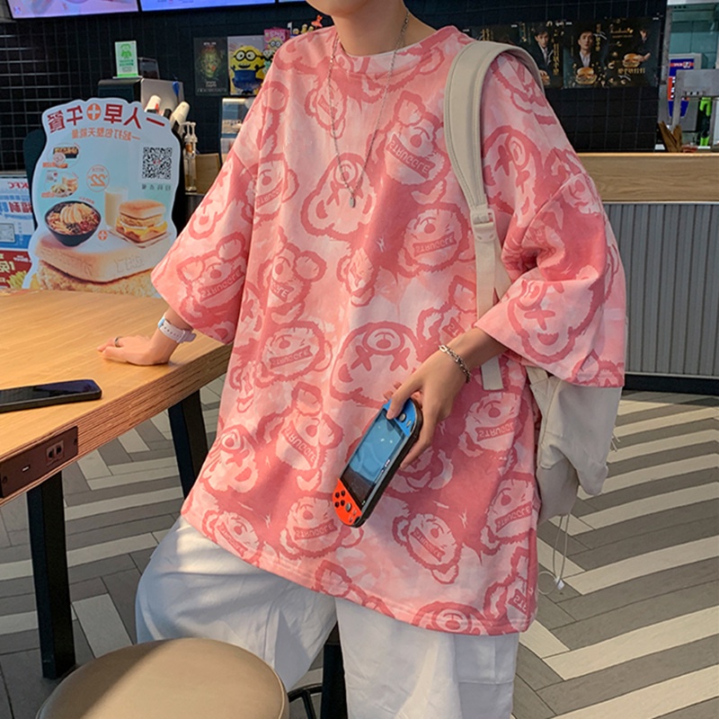 NRVP Áo thun tay ngắn cổ tròn phong cách Hàn Quốc thời trang mùa hè cho nữ 2022