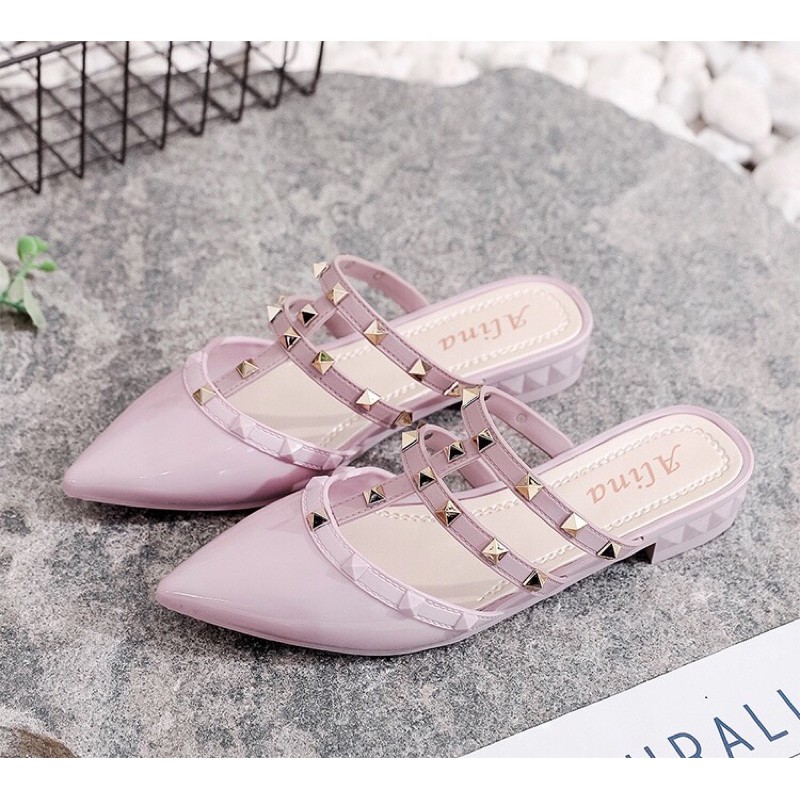 Có Sẵn _ Sục mũi nhọn quai gắn đá lấp lánh sang chảnh | BigBuy360 - bigbuy360.vn