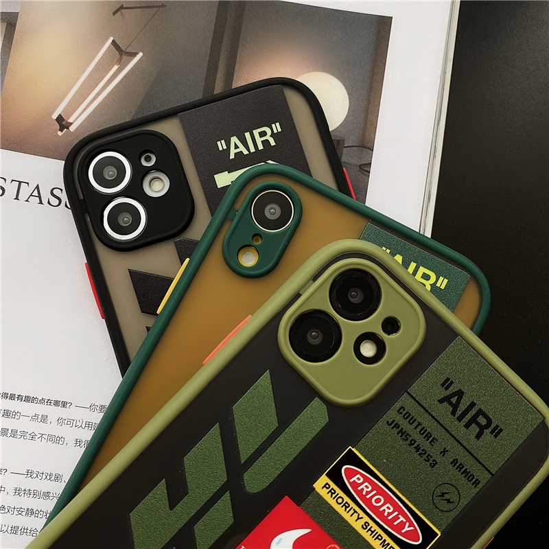 Ốp điện thoại mềm DHL màu tương phản cho iPhone 11 Pro MAX i7 i8 plus XR XS MAX | BigBuy360 - bigbuy360.vn