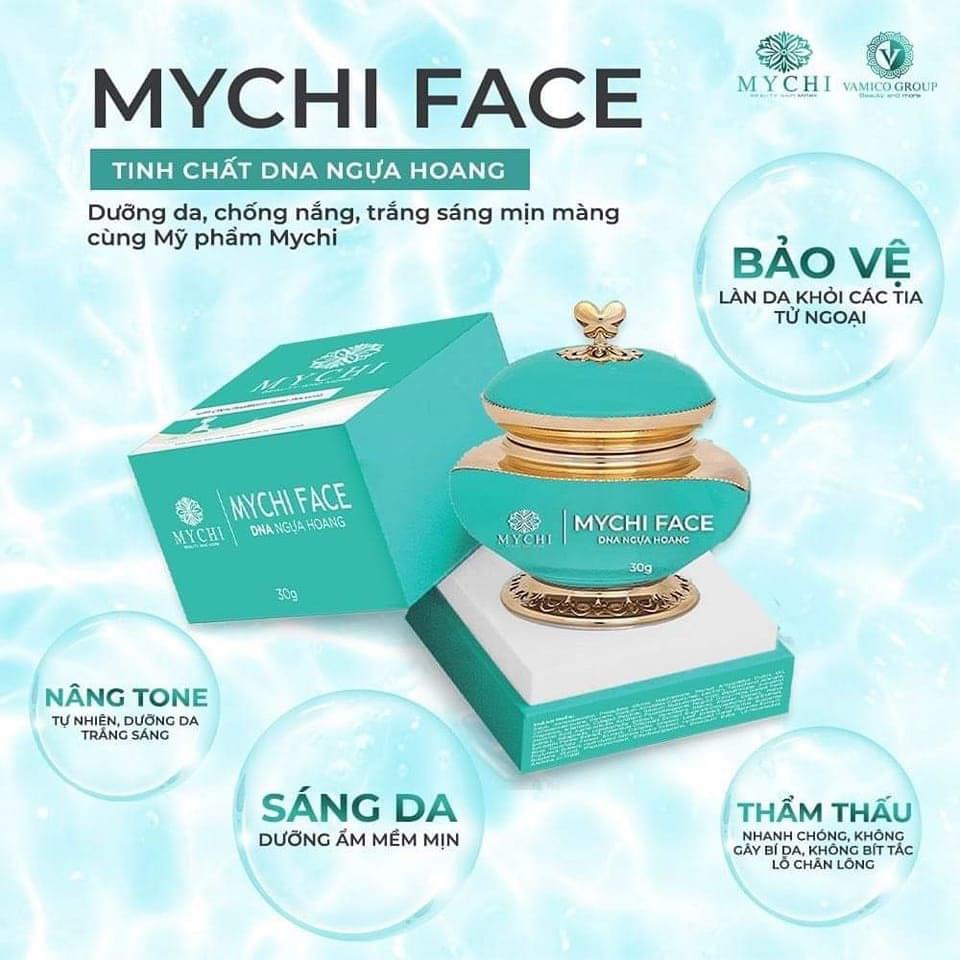 Kem Face MyChi, Tinh chất DNA ngựa hoang giúp da trắng sáng [ Tặng Sữa rửa mặt ]