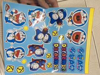Tem logo stiker doremon