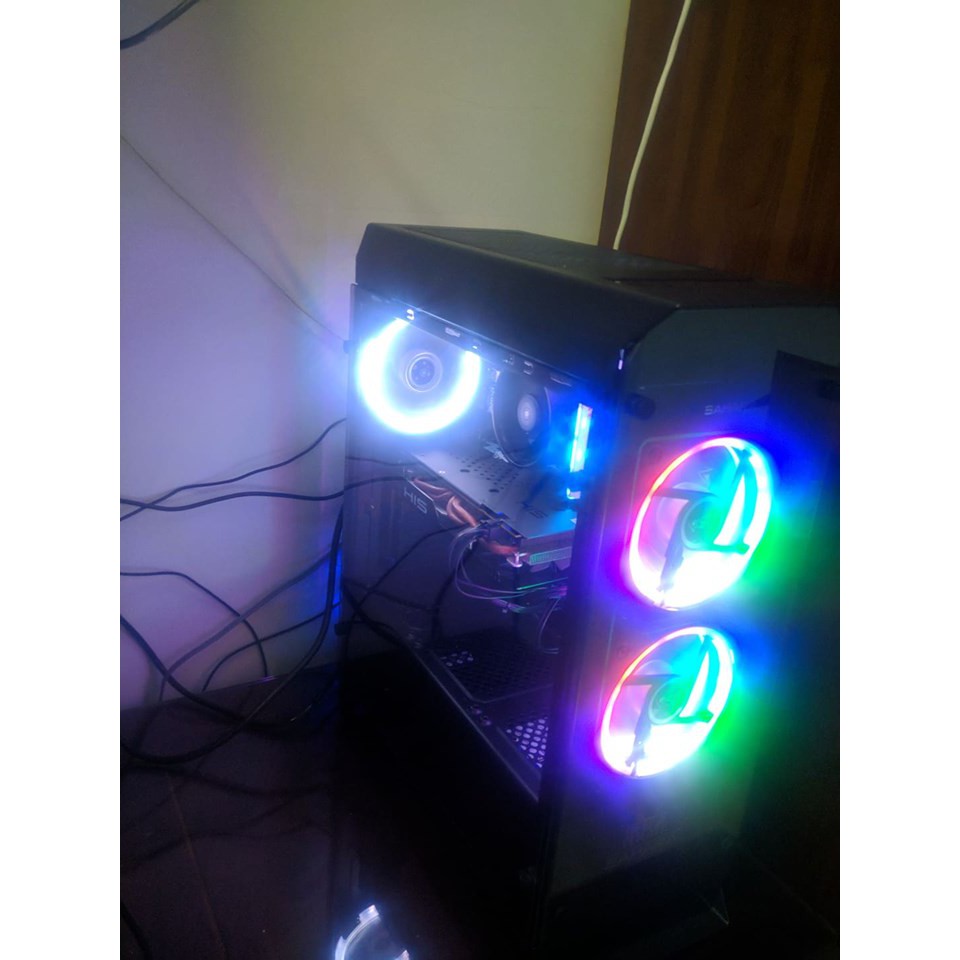 Bộ máy tính Live Stream và Thiết kế đồ họa ( R5 2600 + 8GB + RX580 8GB + SSD 12GB + HDD 500GB + PSU 700W CST 80Plus ) | BigBuy360 - bigbuy360.vn