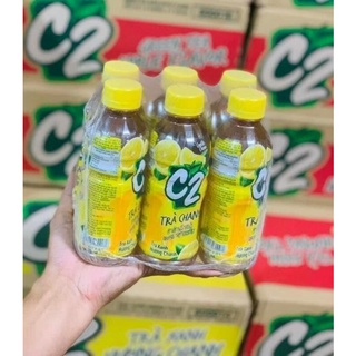 1 thùng c2 trà xanh 230ml vị táo /chanh nhí