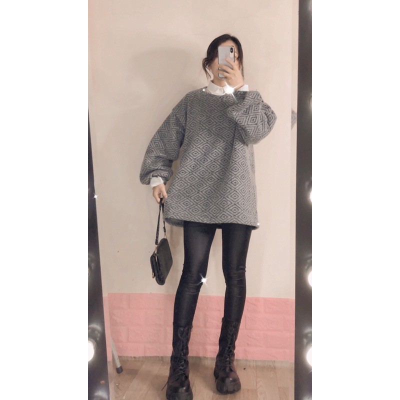 Áo len tay bồng UZZULANG ⚡️FREESHIP EXTRA⚡️thời trang cá tính | BigBuy360 - bigbuy360.vn