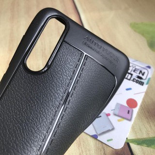 Ốp lưng silicon vân da Huawei P20 Pro