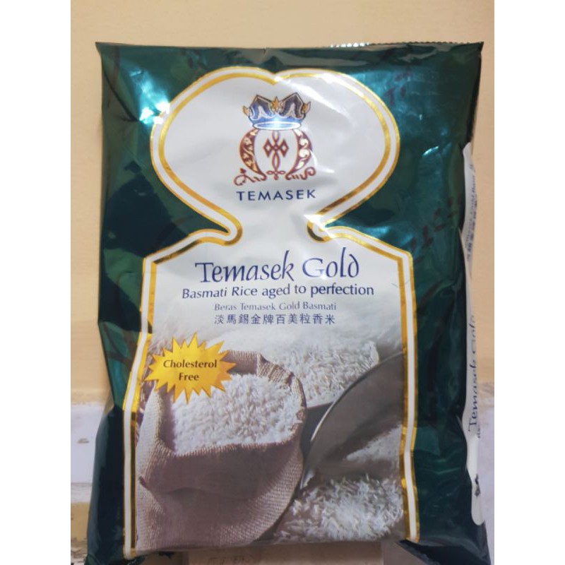 gạo thượng hạng không cholesterol temasek gold 1kg