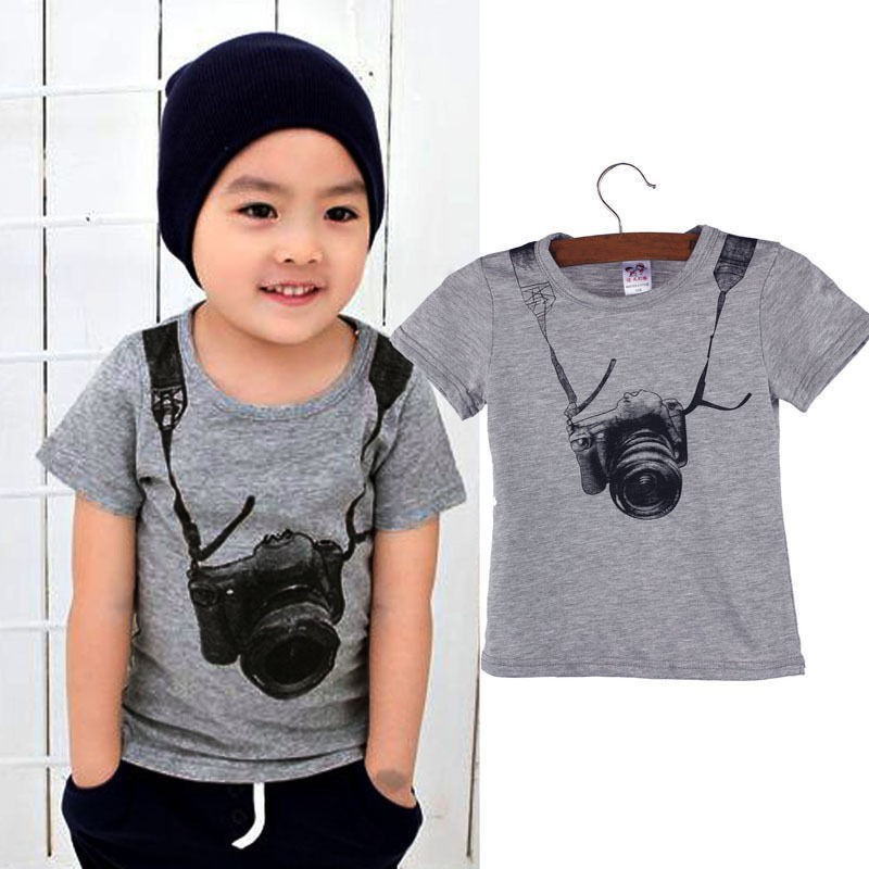 ❤XZQ-Baby Boys T-Shirts Tops Blouse Sportwear Outfits Kids Tank Vest Summer Clothes